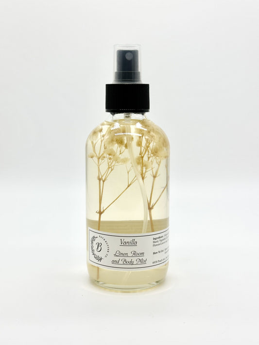 Vanilla (Linen, Room & Body Mist for Women)