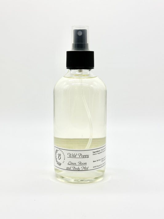 Wild Poppy (Linen, Room & Body Mist for Mens)