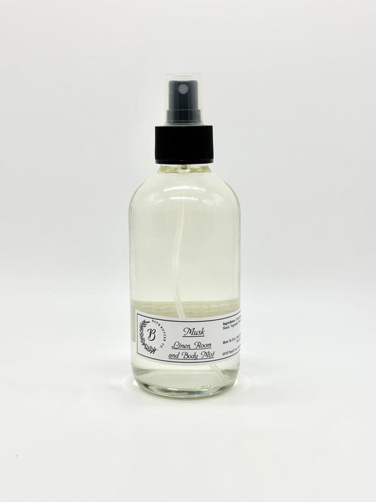 Musk (Linen, Room & Body Mist for Men)